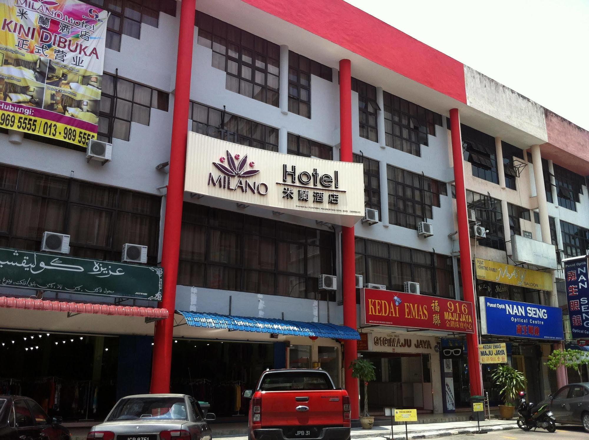 Milano Hotel Kluang Exterior foto